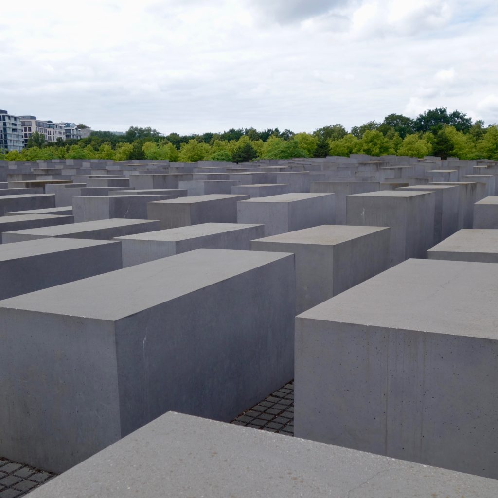 Memorial to the Murdered Jews of Europe.  Definitely one of the ten ways to honor history in Berlin.