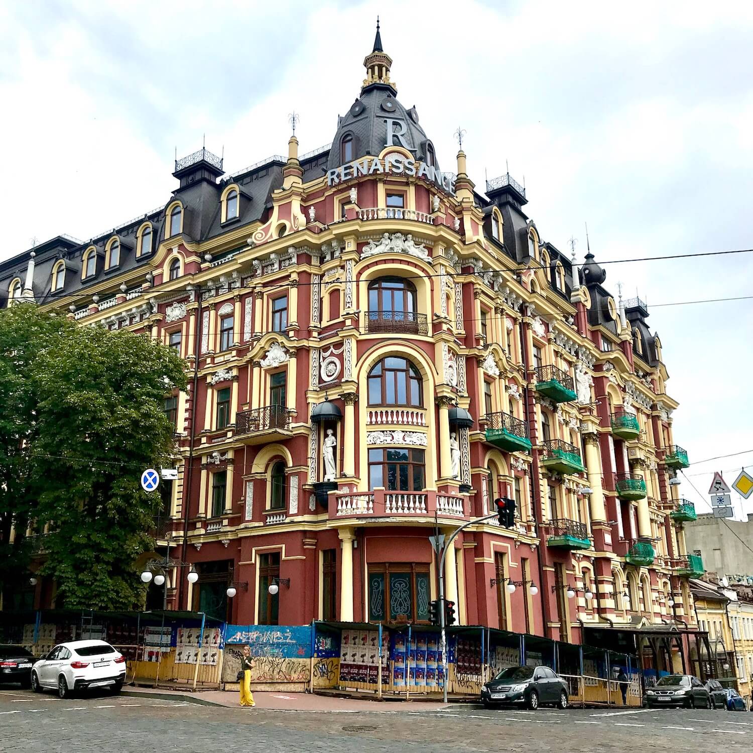 This 19th century grand budding is now a Renaissance Hotel. 