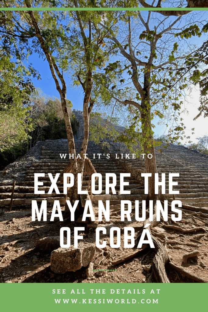 Find out what it's like to climb the limestone steps of the highest pyramid in the Mayan world in this spirited story of three hours in the jungles of Coba.